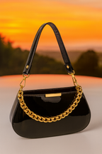 Noiré Gold Chain Clutch