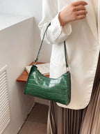 Emerelle Croc Luxe Shoulder Bag
