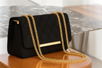Aurenzo Noir Luxe Chain Bag