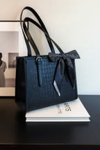 Aurenzo Midnight Charm Tote