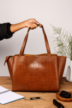 Marvane Umber Artisan Tote