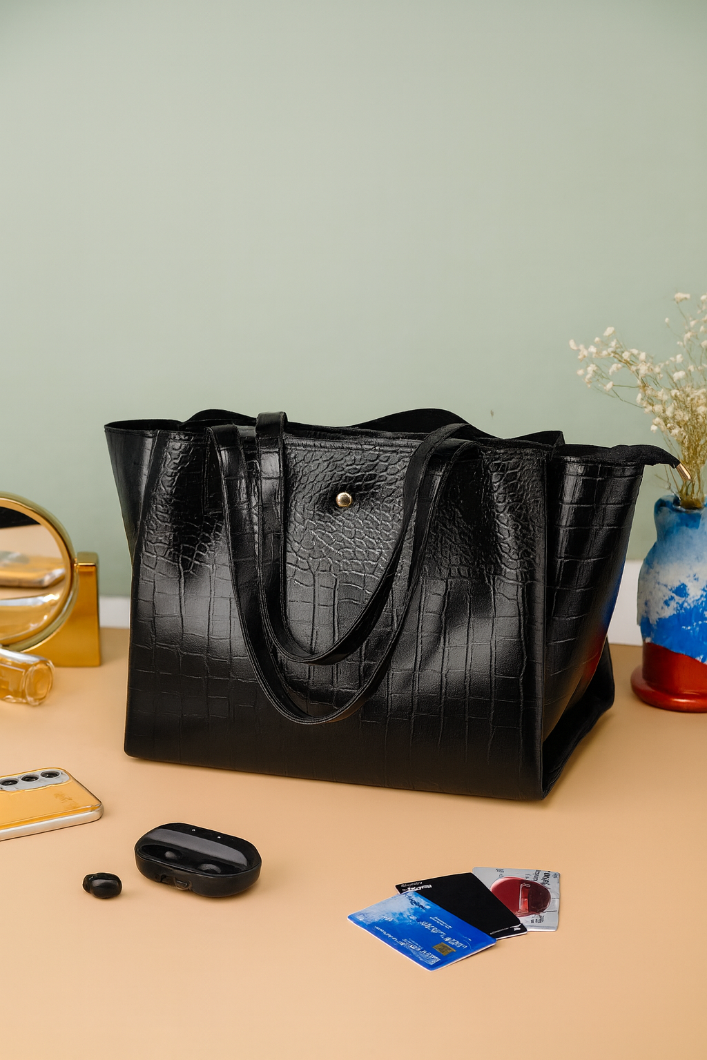 Velisse Obsidian Mode Tote