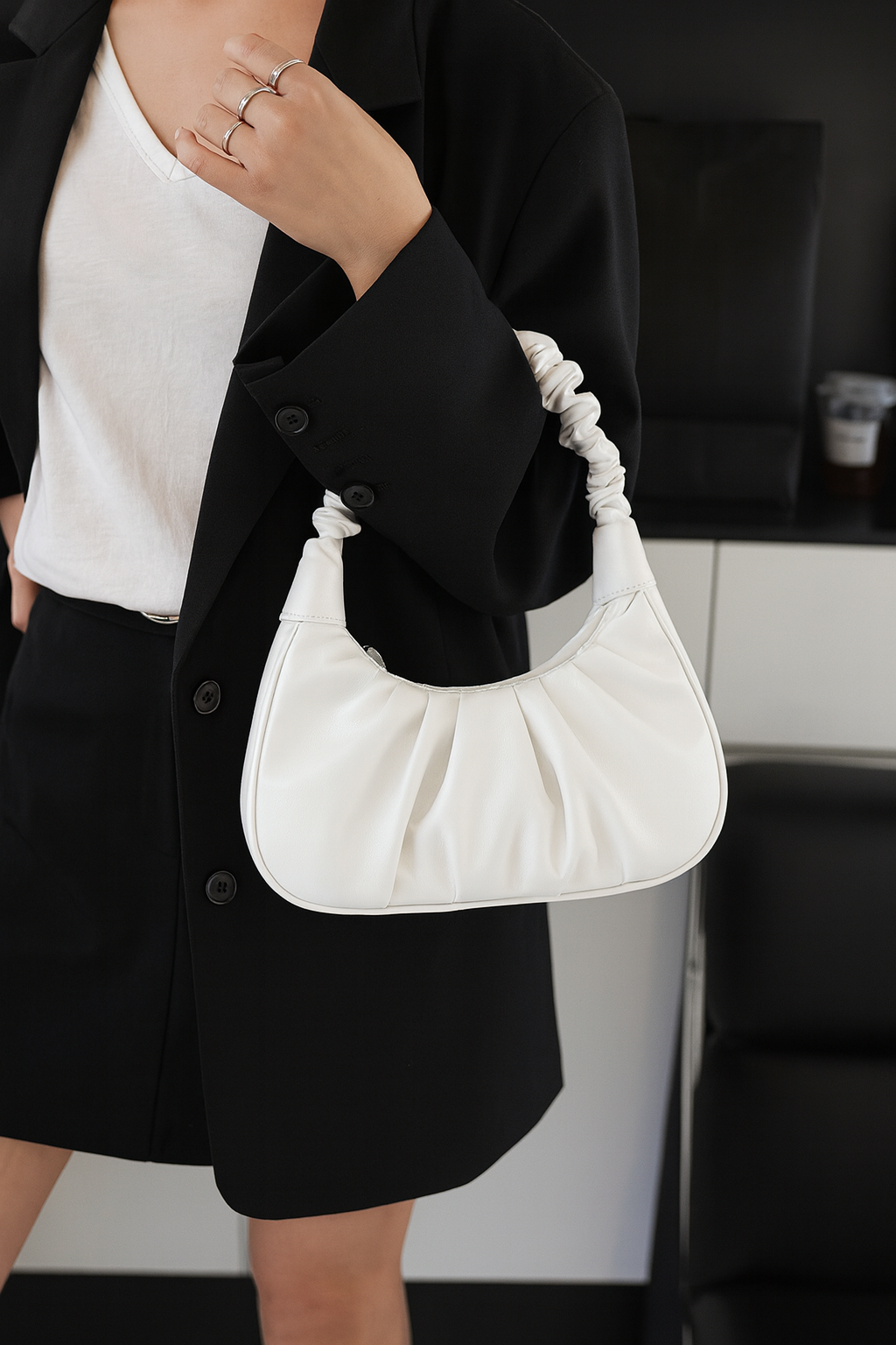 Ivora White Cloud Bag