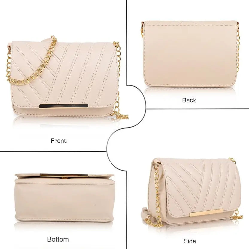 Elaris Beige Chain Carry