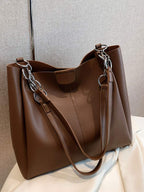 Bravona Umber Chain Tote