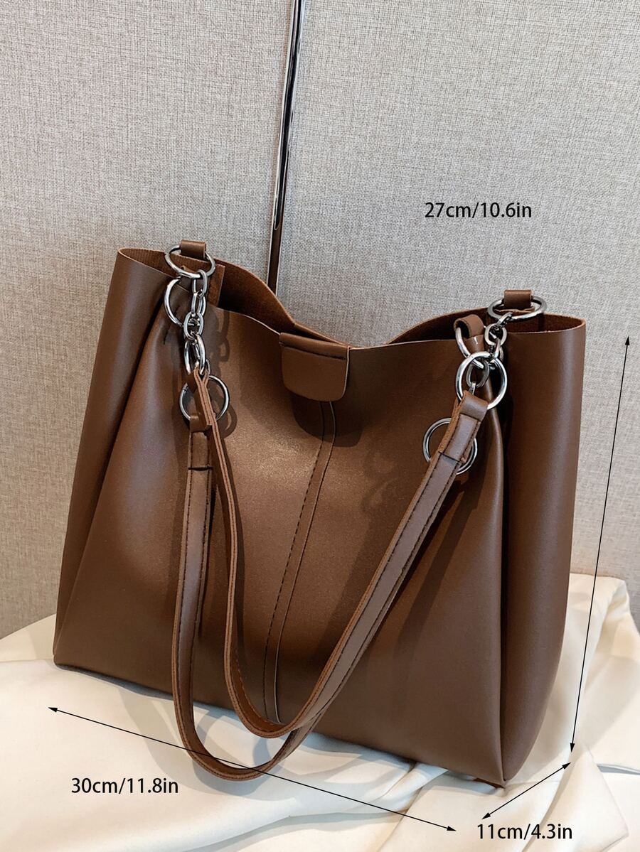 Bravona Umber Chain Tote